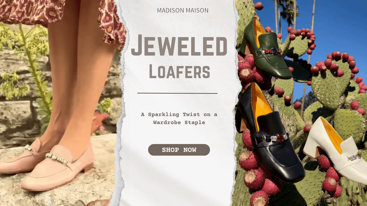 Jeweled Loafers: A Sparkling Twist on a Wardrobe Staple