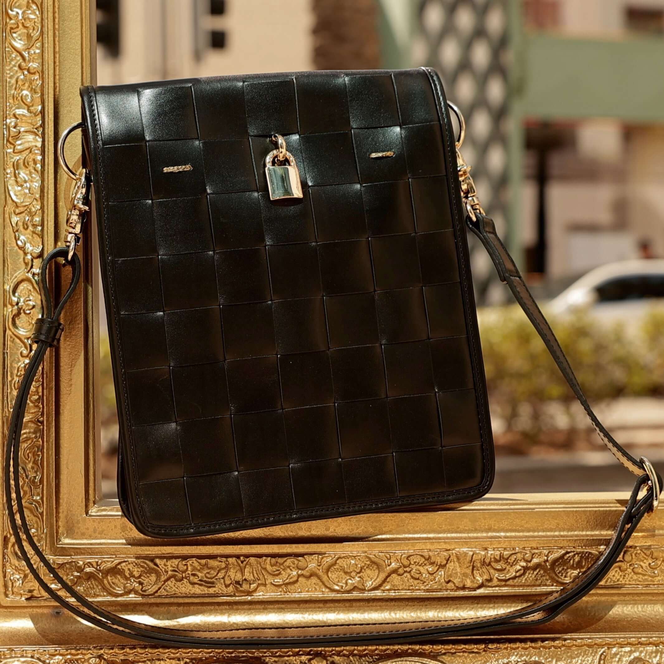 Italian Made Woven HandBag KTLA