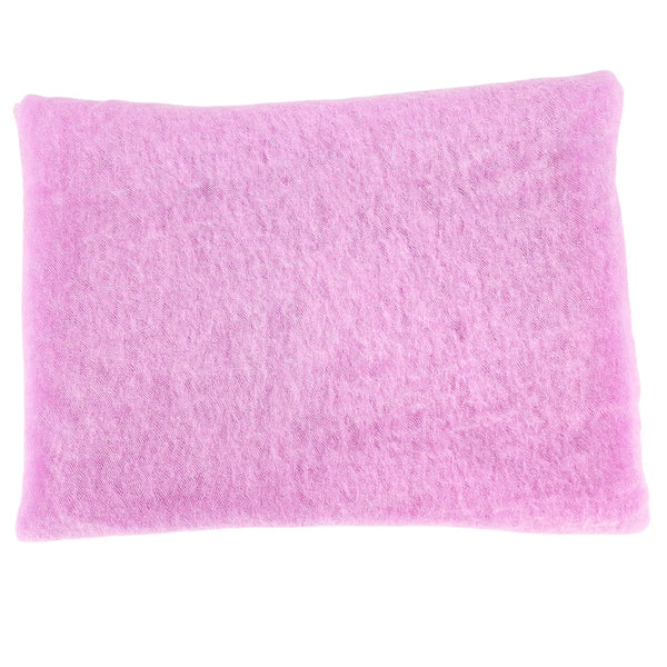 Lavender cashmere plain stole fabric rectangle with soft, smooth weave