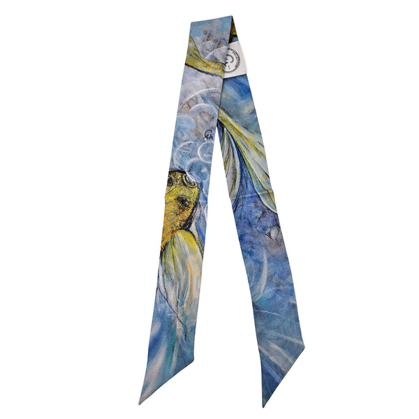 Light Blue Fan Tail Fish Twilly