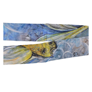 Light Blue Fan Tail Fish Twilly