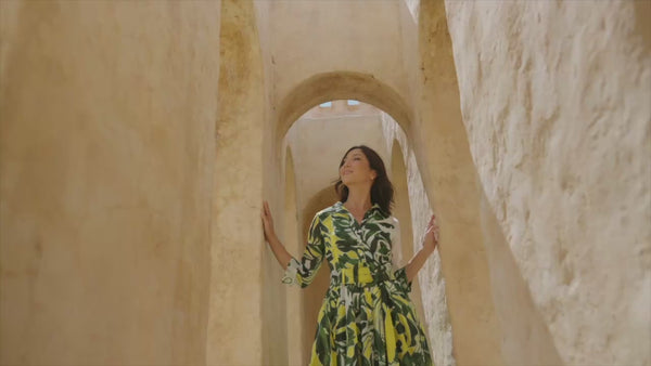 video of women showing new samantha sung collection dresses