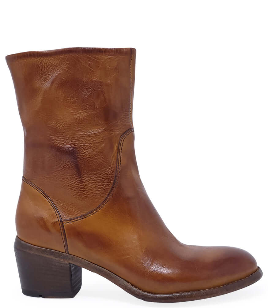 Madison Maison Leather Mid Calf Boot