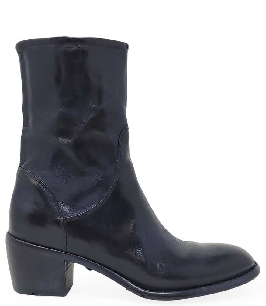 Madison Maison Leather Mid Calf Boot